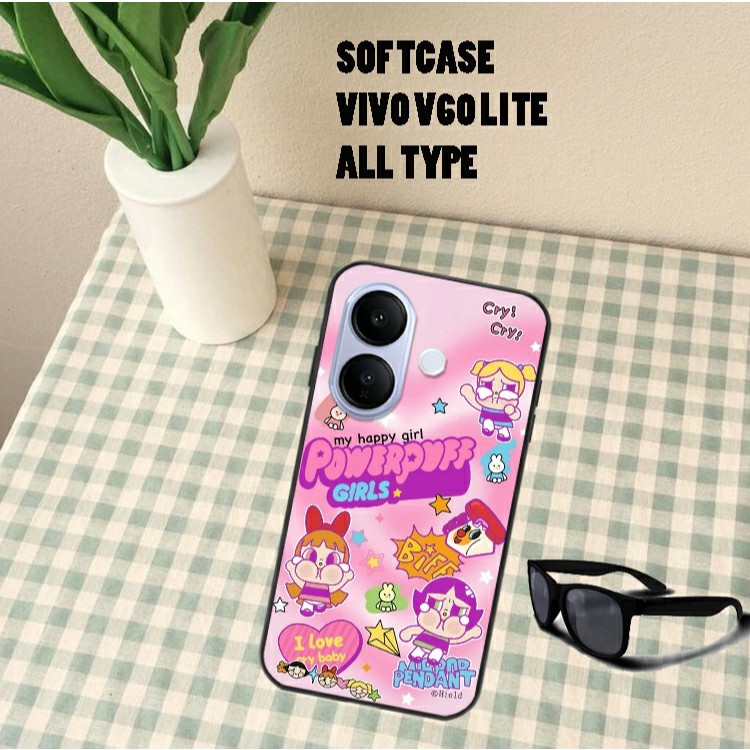 GK308 (VIVO V60 LITE 5G) Softcase kaca VIVO V60 LITE 5G - Case VIVO V60 LITE 5G - casing hp VIVO V60