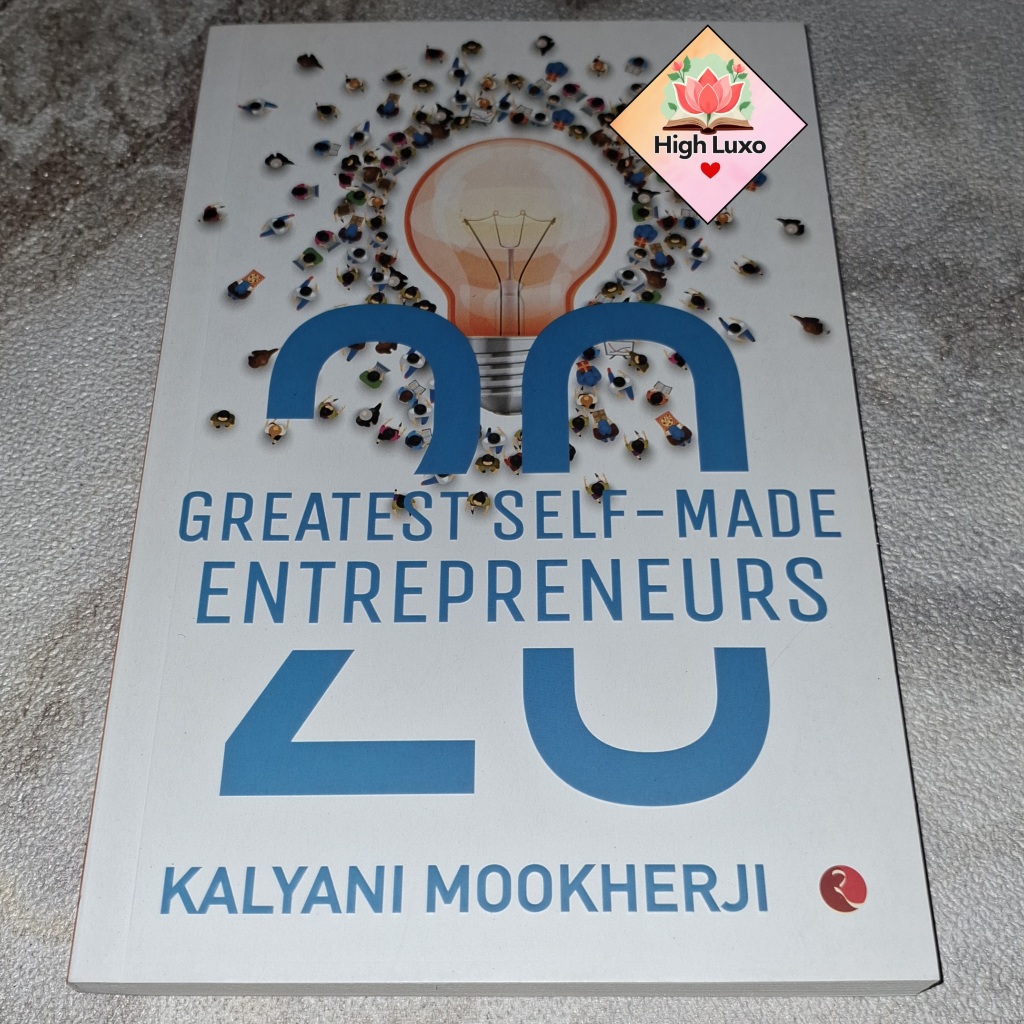Buku 20 Greatest Self-Made Entrepreneurs English Impor Import Bahasa Inggris Language Original Authe