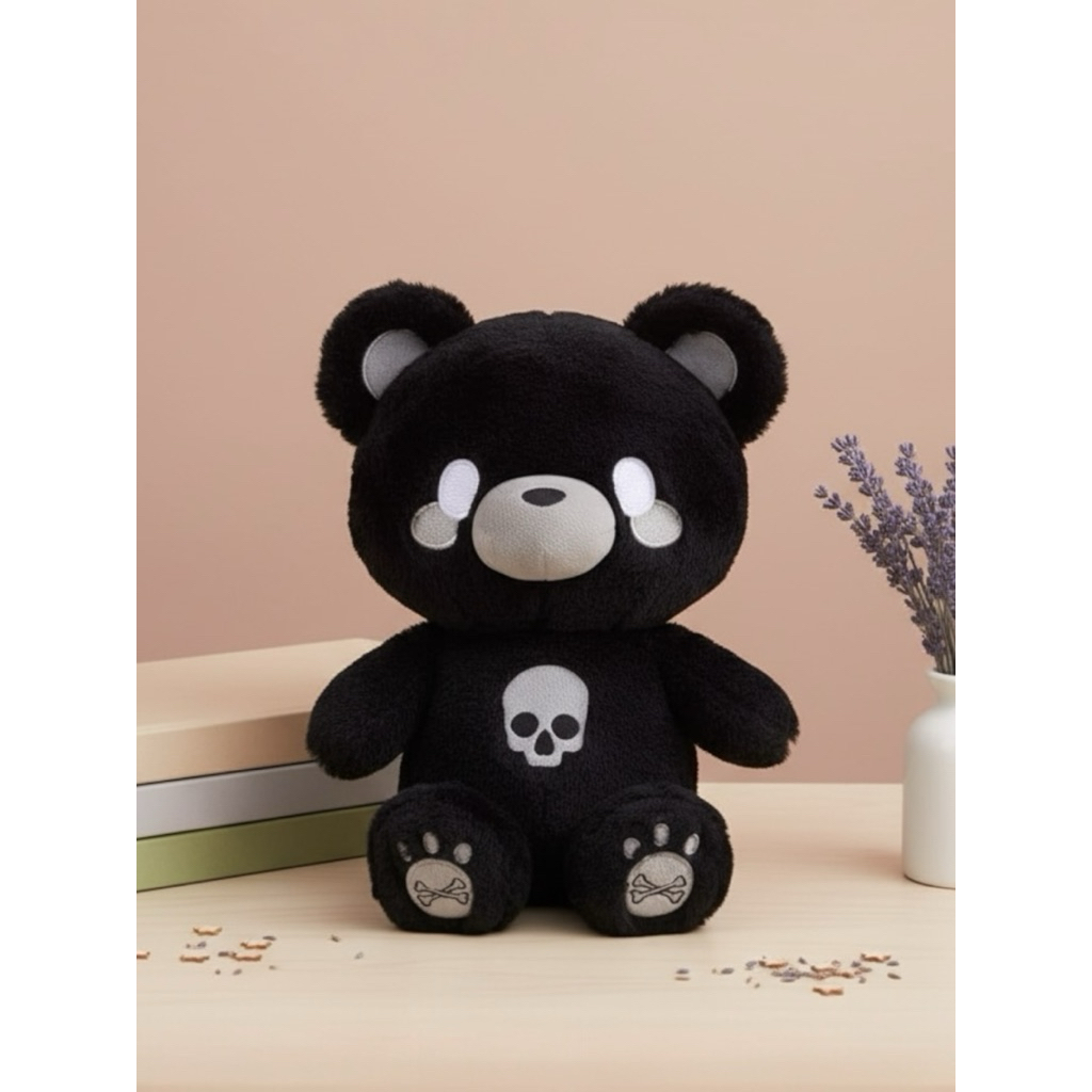 Boneka Teddy Bulu Hitam