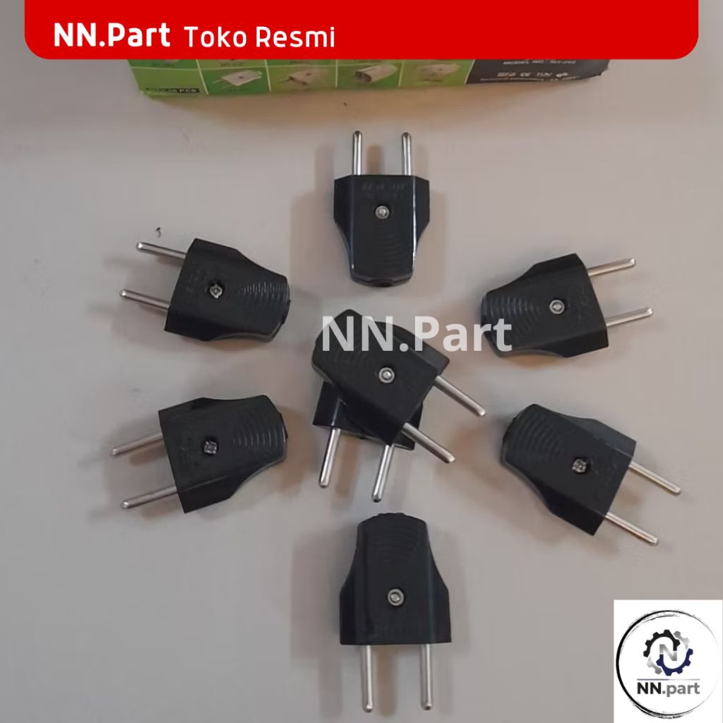 Steker Gepeng Matsui / Colokan Listrik Gepeng matsui Hitam