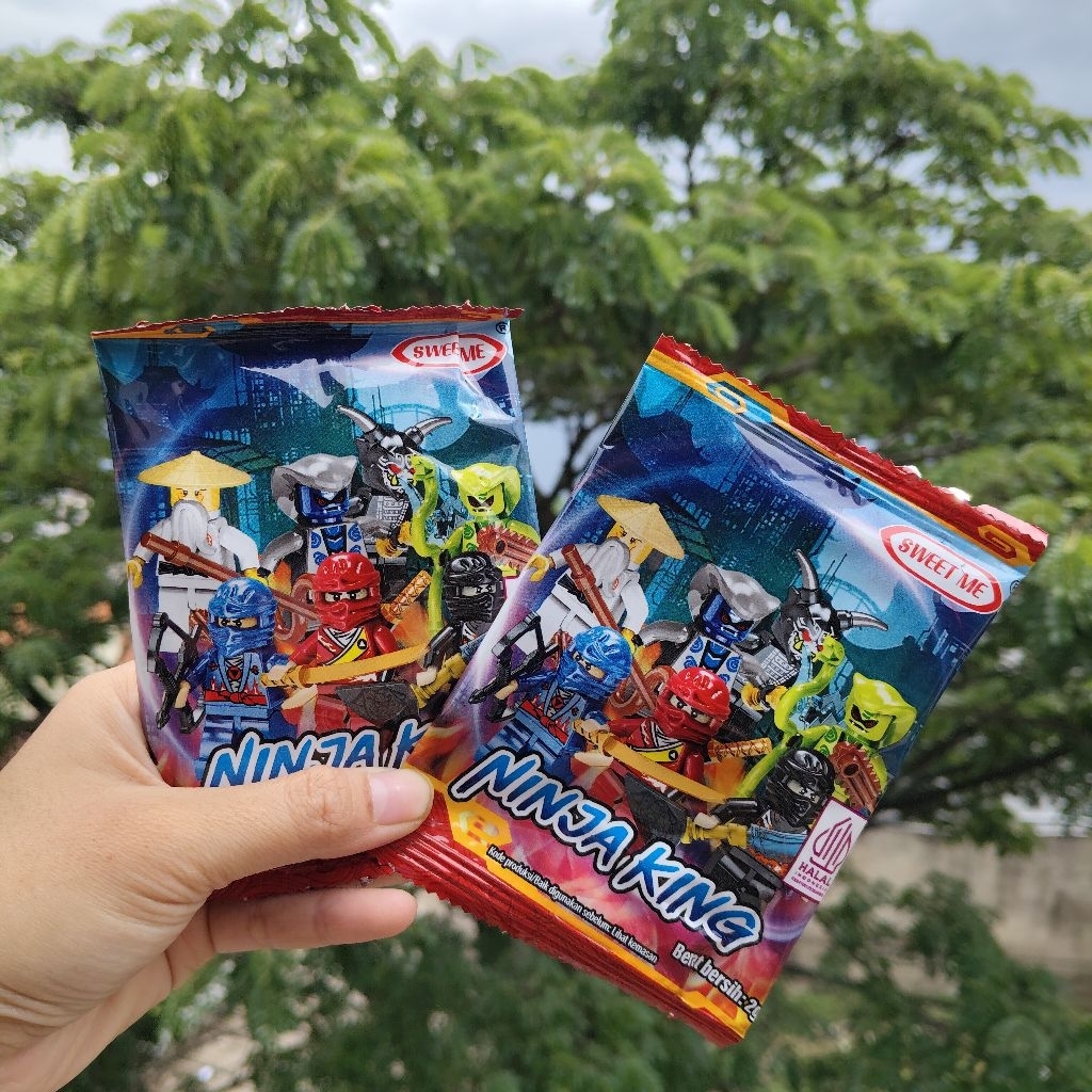 ciki brick / block ninja permen / mainan viral / mainan edukasi