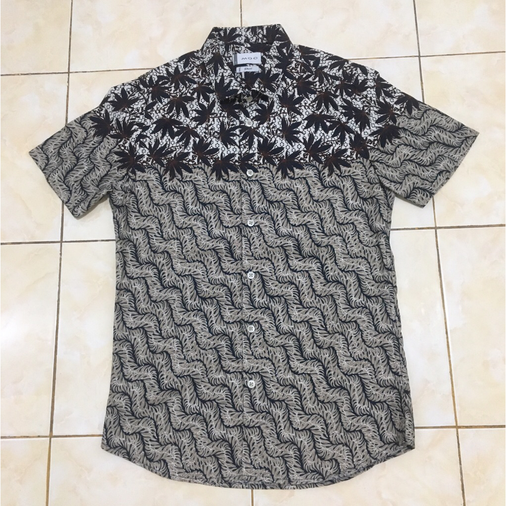 Batik Pria Brand MOC slim fit