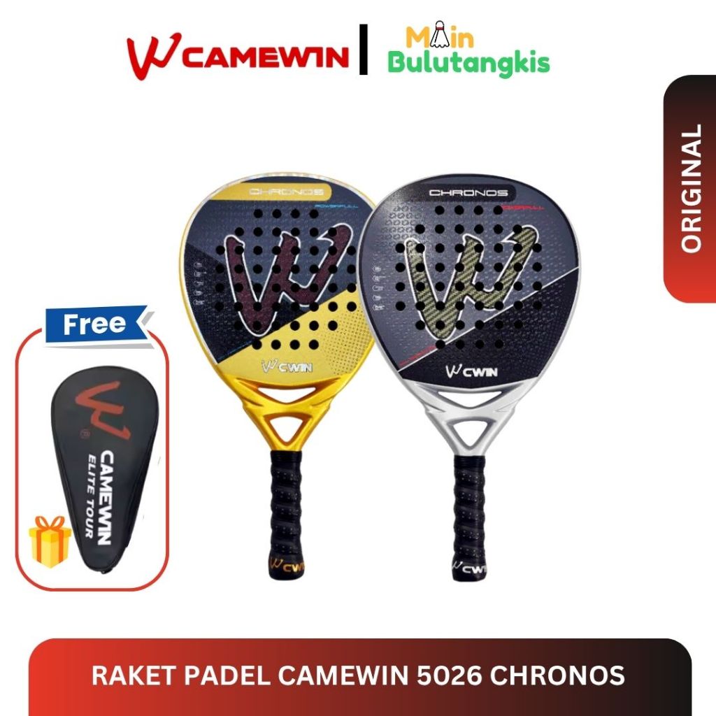 Raket Padel CAMEWIN Chronos 5026 Carbon Original