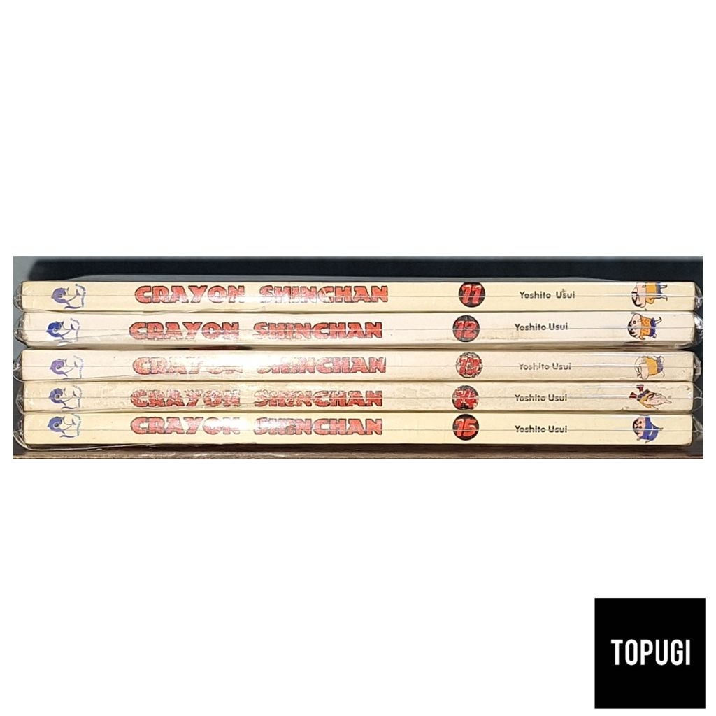 Komik Crayon Shinchan SET Vol. 11 12 13 14 15 (Yoshito Usui)