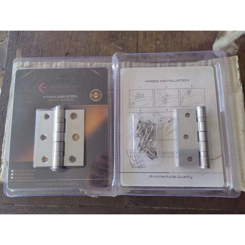 Engsel Jendela Glatino 3" SS Sus304 / Engsel Glatino Stainless  / Engsel Jendela 325 SS
