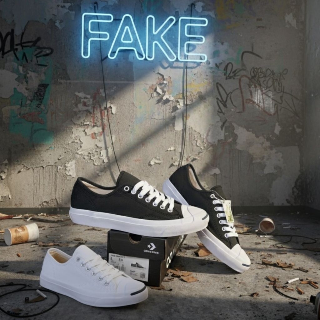 FKSNKRS Converse Jack Purcell Black Canvas