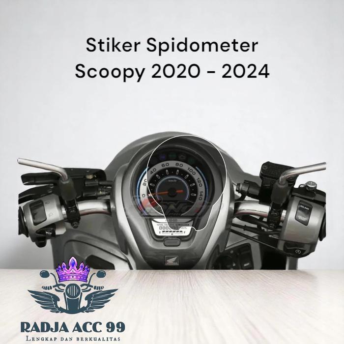 Stiker Pelindung Spidometer Scoopy 2020 - 2024