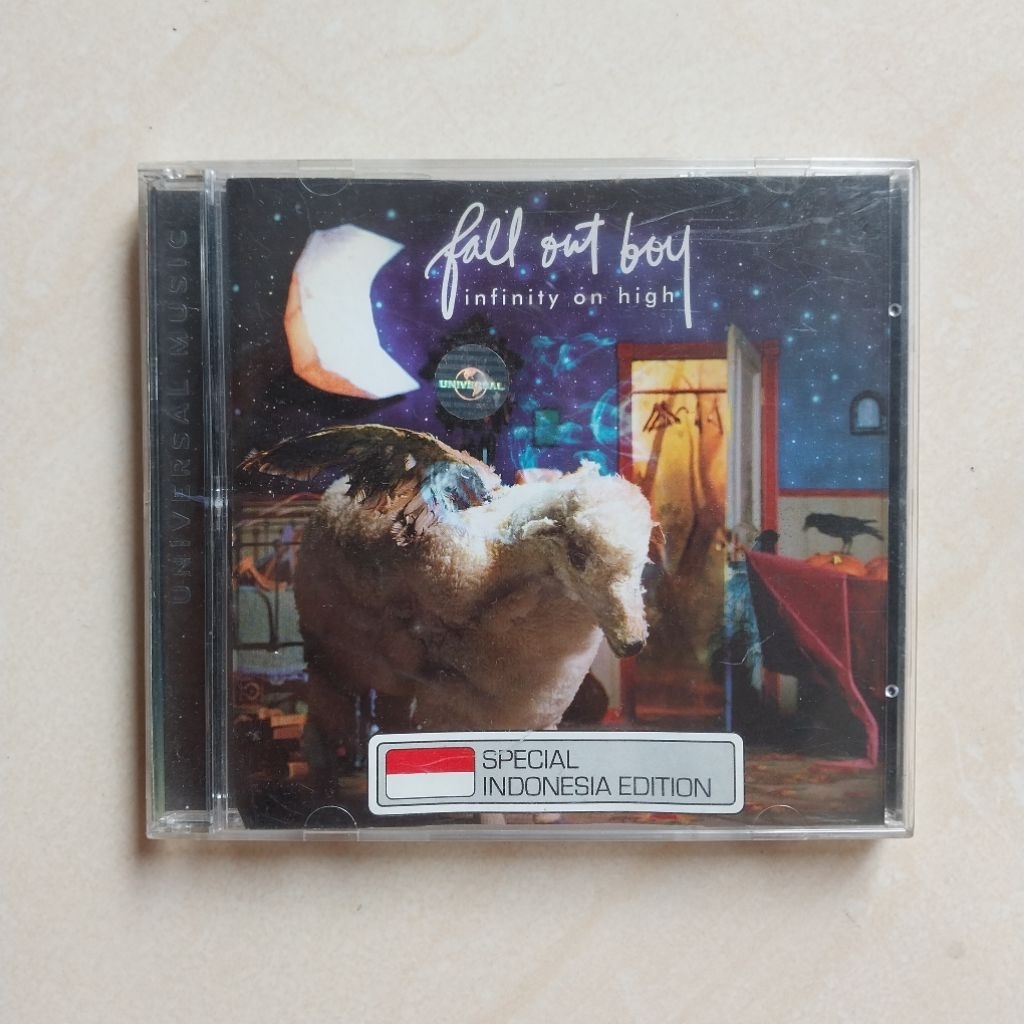 CD FALL OUT BOY ALBUM INFINITY ON HIGH