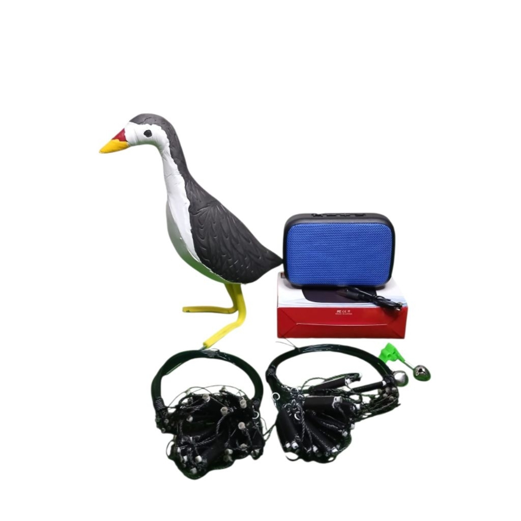 RACIK JERAT BURUNG RUAK RUAK BIASA FULLSET+MP3+JONTROT+RACIK/ALAT JEBAKAN BURUNG