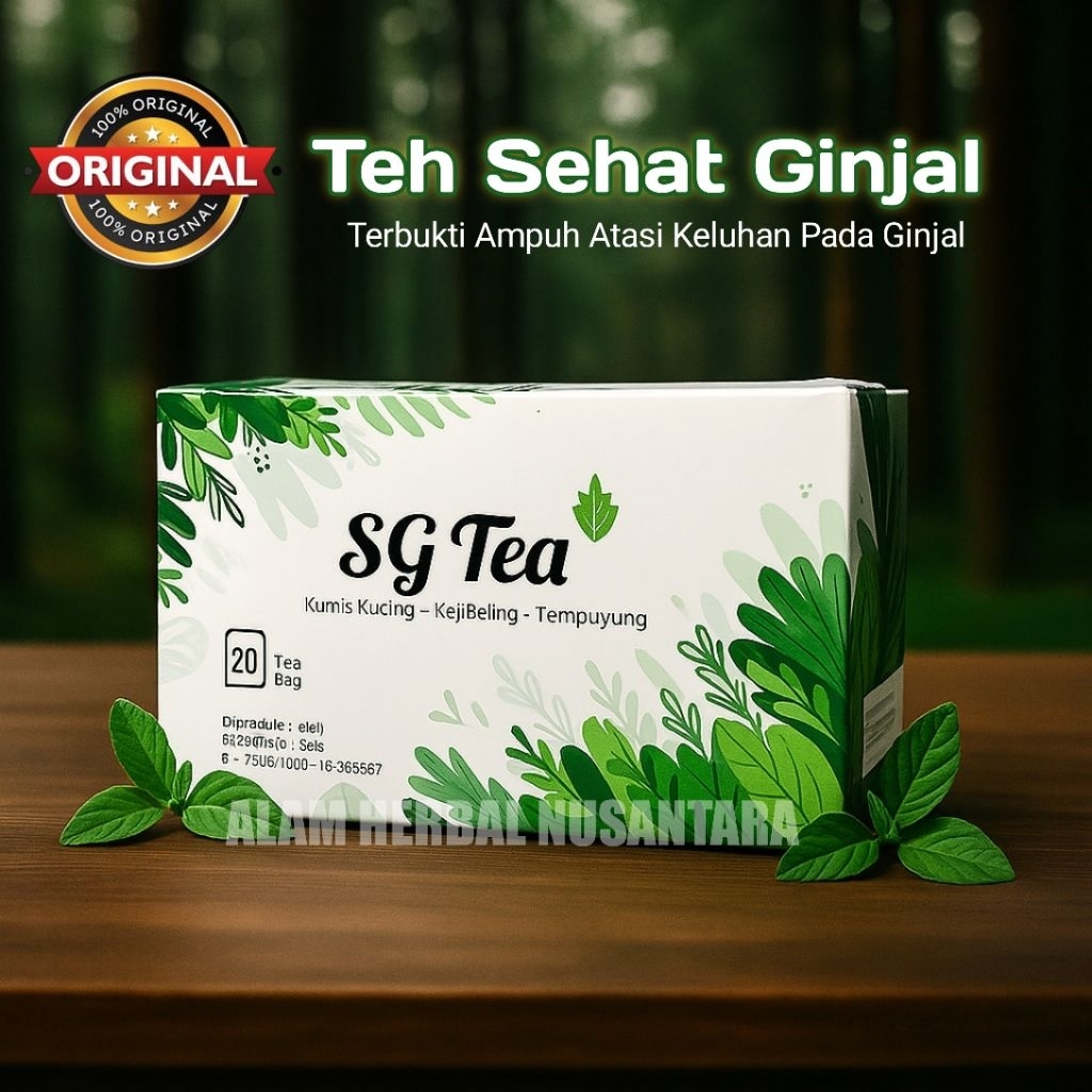 TEH SEHAT GINJAL TEH SG TEA Batu Ginjal Asam Urat Hipertensi sg tea