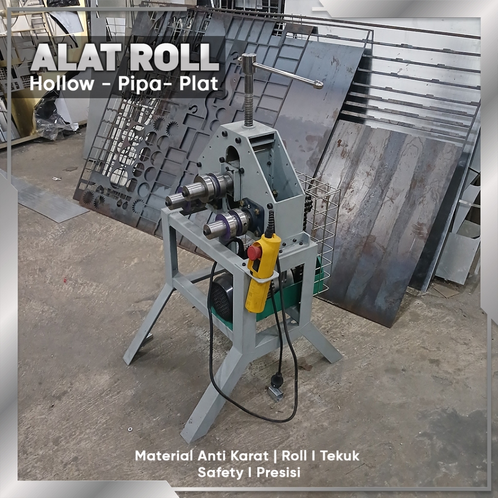 Alat Roll besi Hollow/pipa/plat