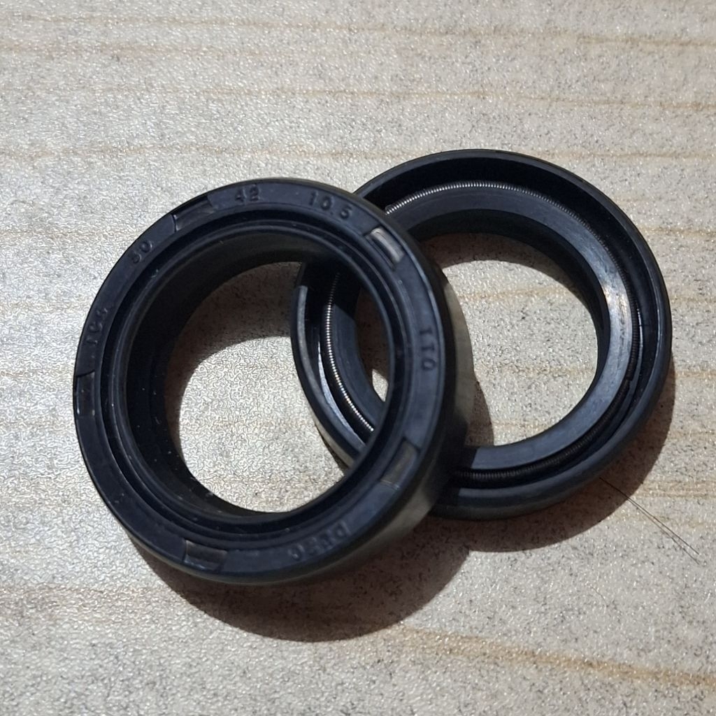 (2 PCS) SEAL SHOCK SHOCKBREKER DEPAN VOLTA 401 VIRGO MANDALA MOTOR LISTRIK