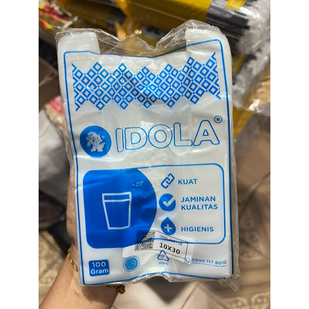KANTONG KRESEK IDOLA 10x27 10x30 | IDOLA 1 CUP GELAS | PLASTIK IDOLA WARNA BENING