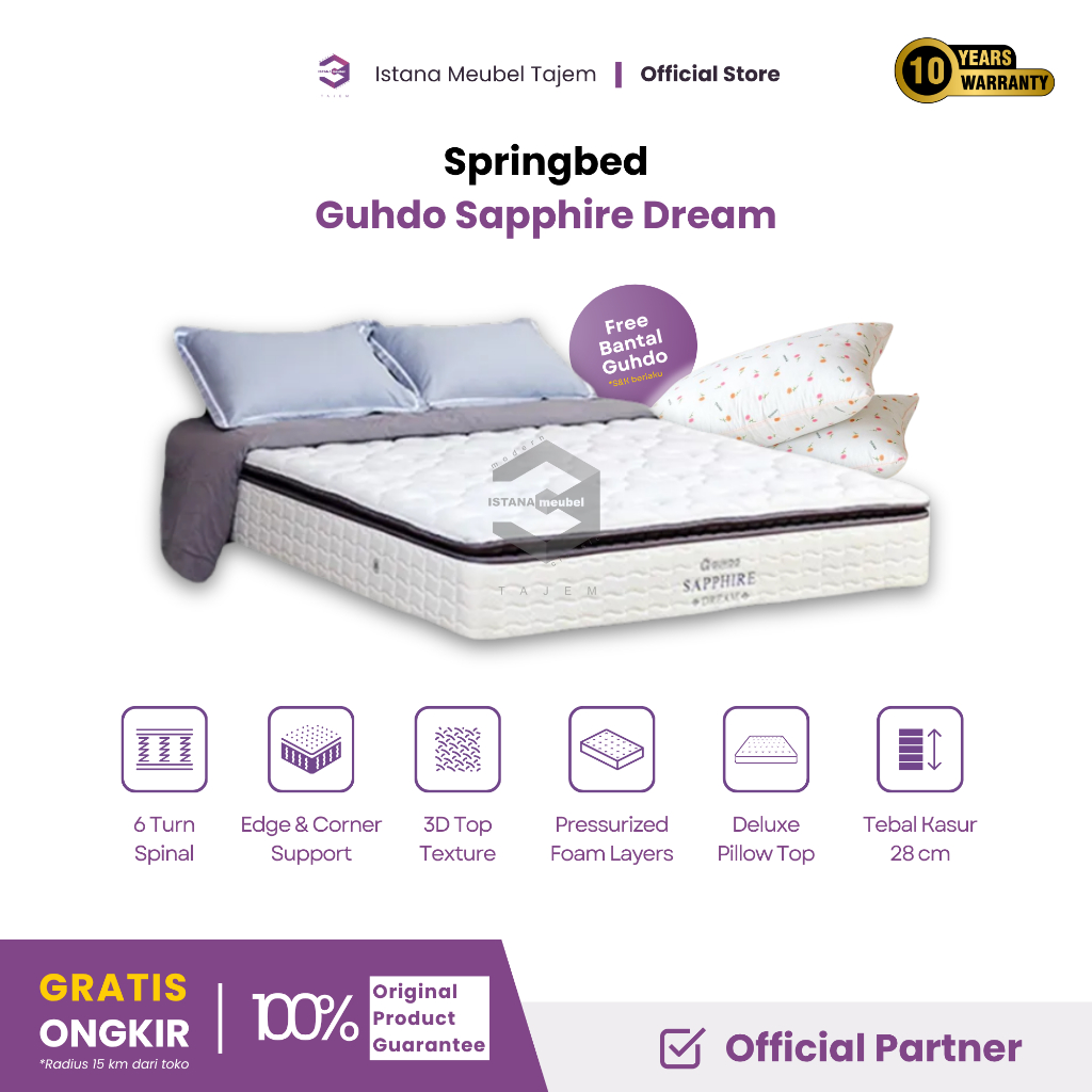 Springbed Guhdo Sapphire Dream