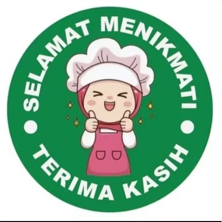 stiker label roll untuk makanan dan minuman