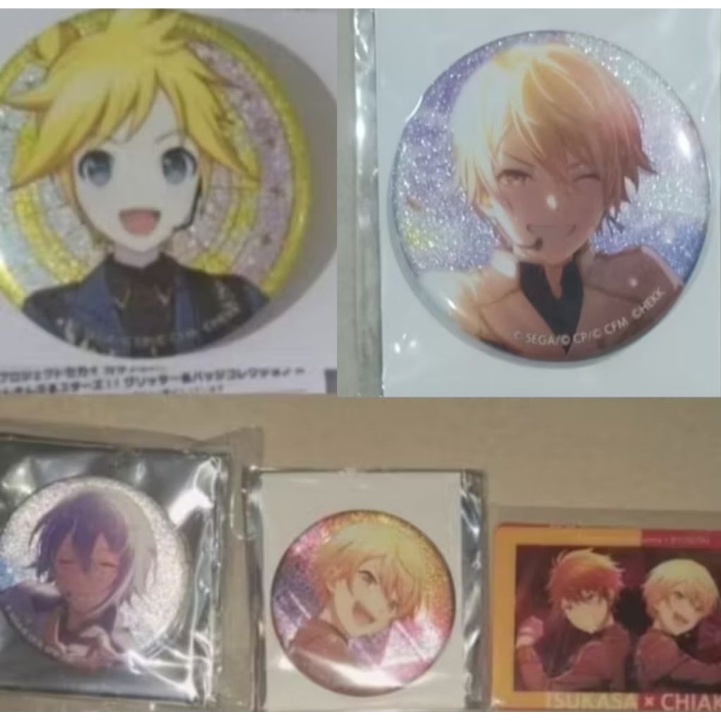 [READY STOCK] Project Sekai Colorful Stage Hatsune Miku x Enstars Ensemble Stars Collab Shikishi Gli