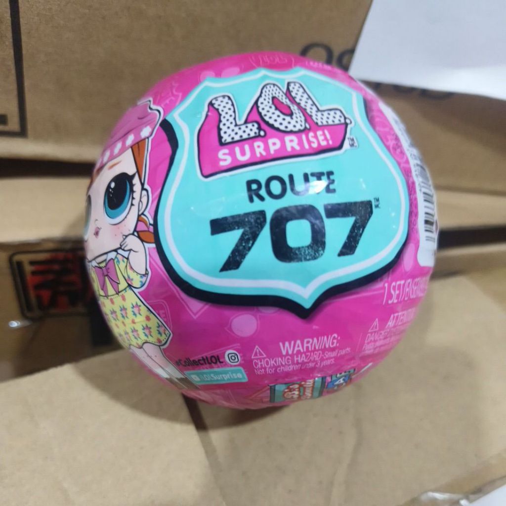 LOL Surprise Route 707 Original – Boneka Mini Koleksi Unik Anak Perempuan | Mainan Unboxing Hadiah K