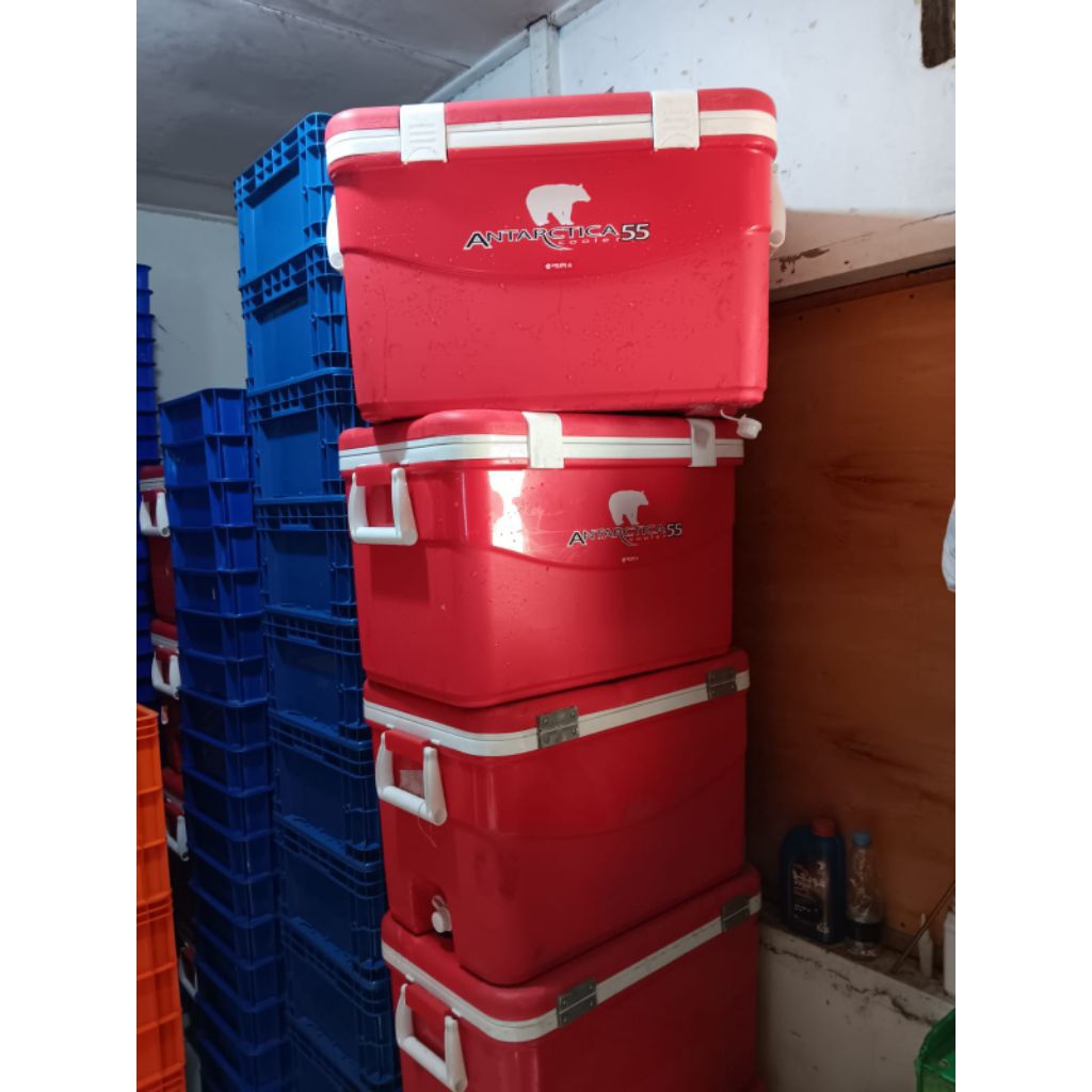 cooler box LION STAR antartica bekas (box es) 55 liter