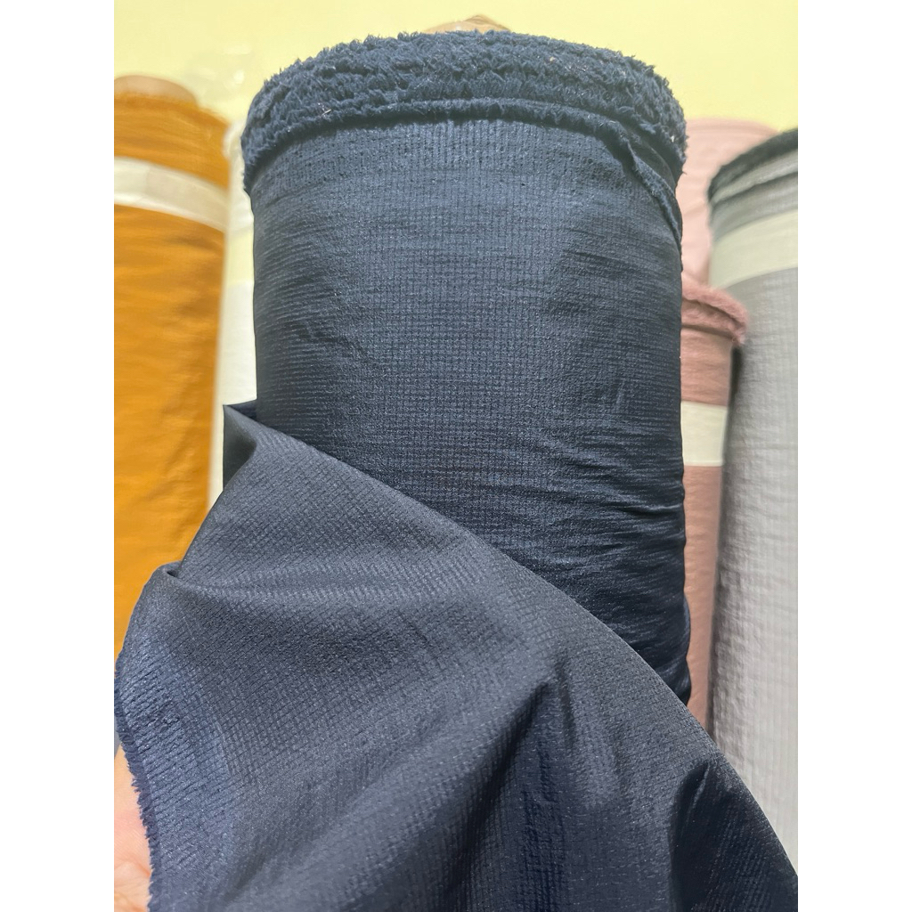 kain parasut baby ripstop wp waterproof/warna dongker