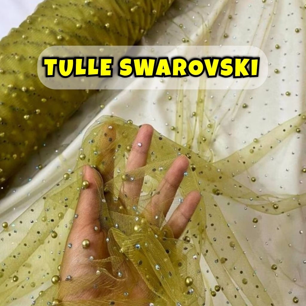 Tile Pearl Swarovski / Tile Mutiara Swarovski