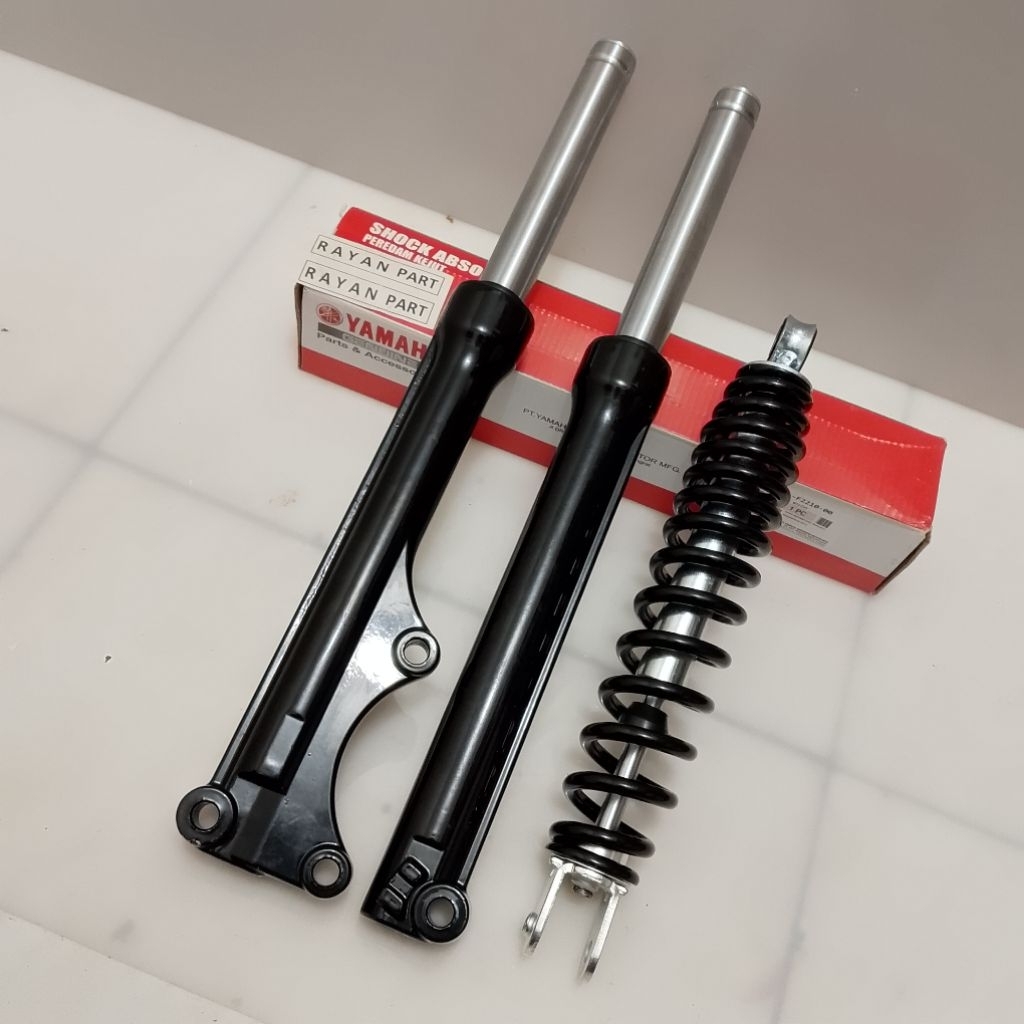 shock depan + belakang mio smile mio smile