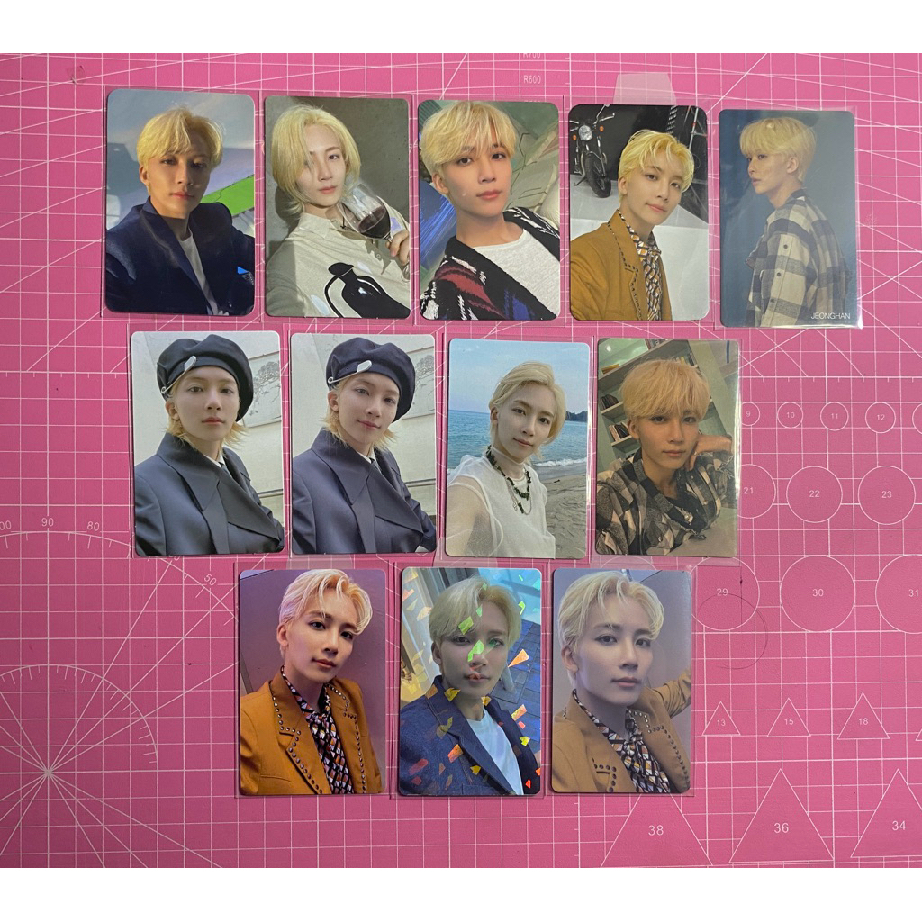 Jeonghan Attacca seventeen lucky draw op 1 2 3