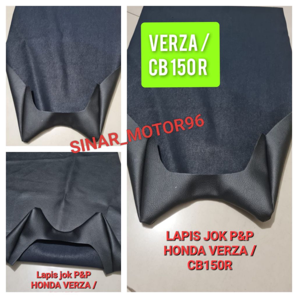 KULIT JOK LAPIS SADEL ALAS JOK MOTOR HONDA VERZA / CB150 R HIGH QUALITY