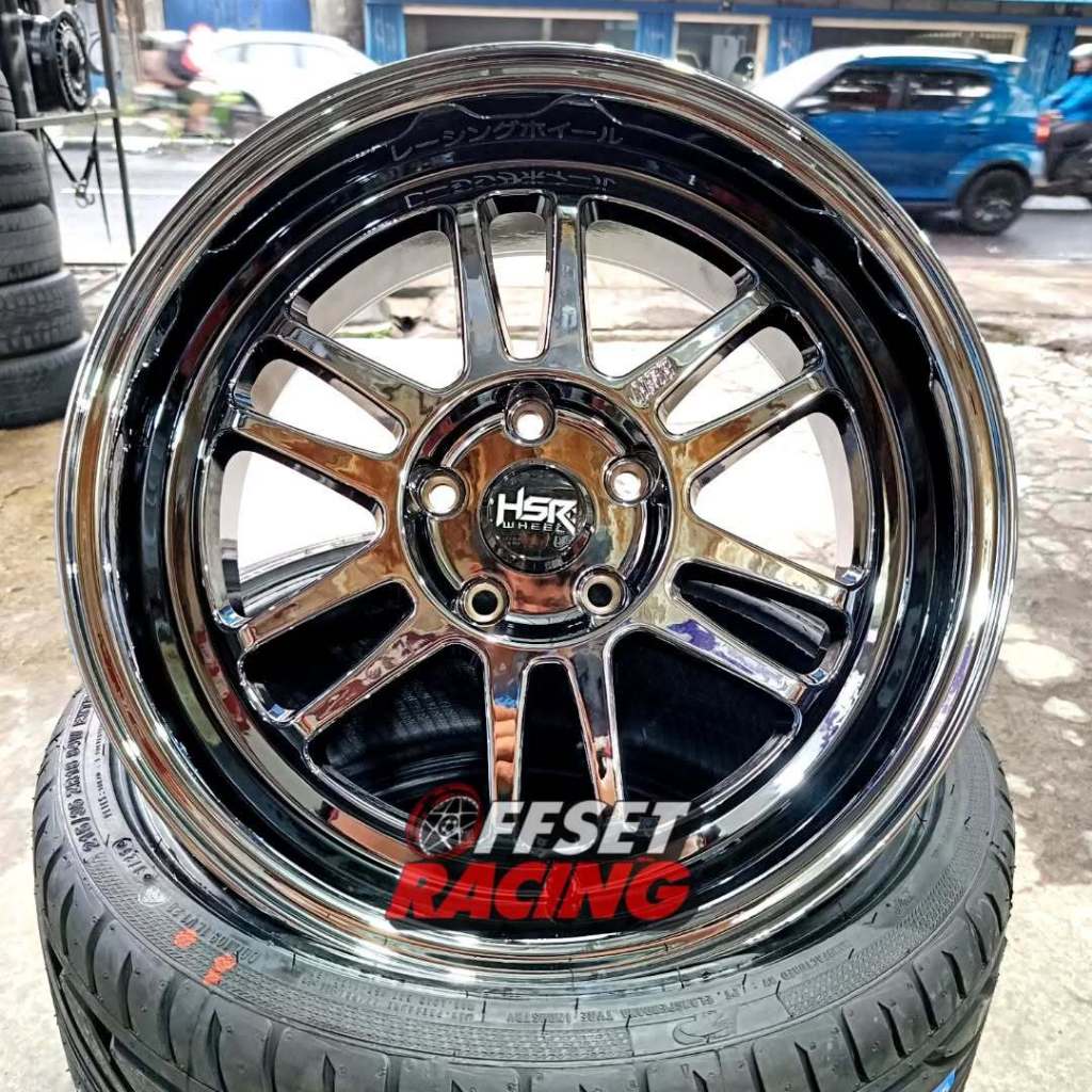 Velg R17 Lebar 8,5 Mobil HRV Xpander Innova Camry Velg Mobil HSR BOROKO BLY01 Ring 17