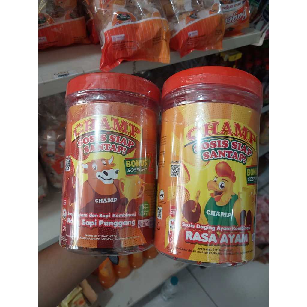 Sosis champ - sosis siap di makan isi 26pcs