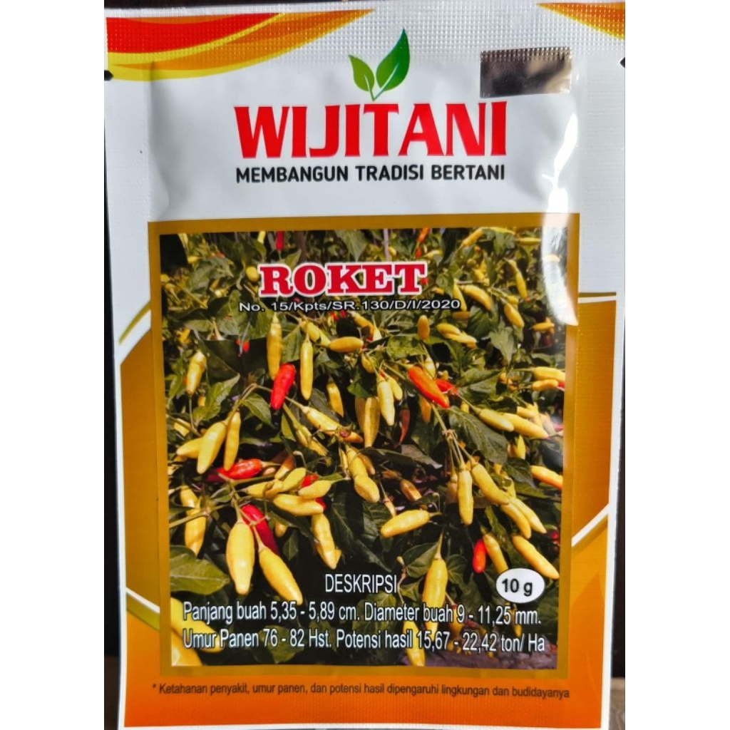 Benih Cabe Rawit Roket Wijitani 10gr