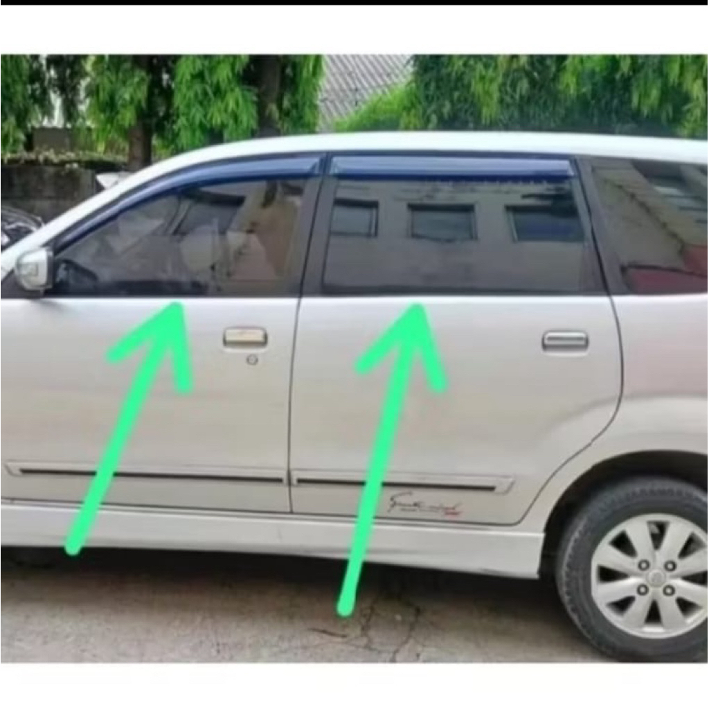 Water strip pelipit kaca luar Avanza, Xenia 2006-2011