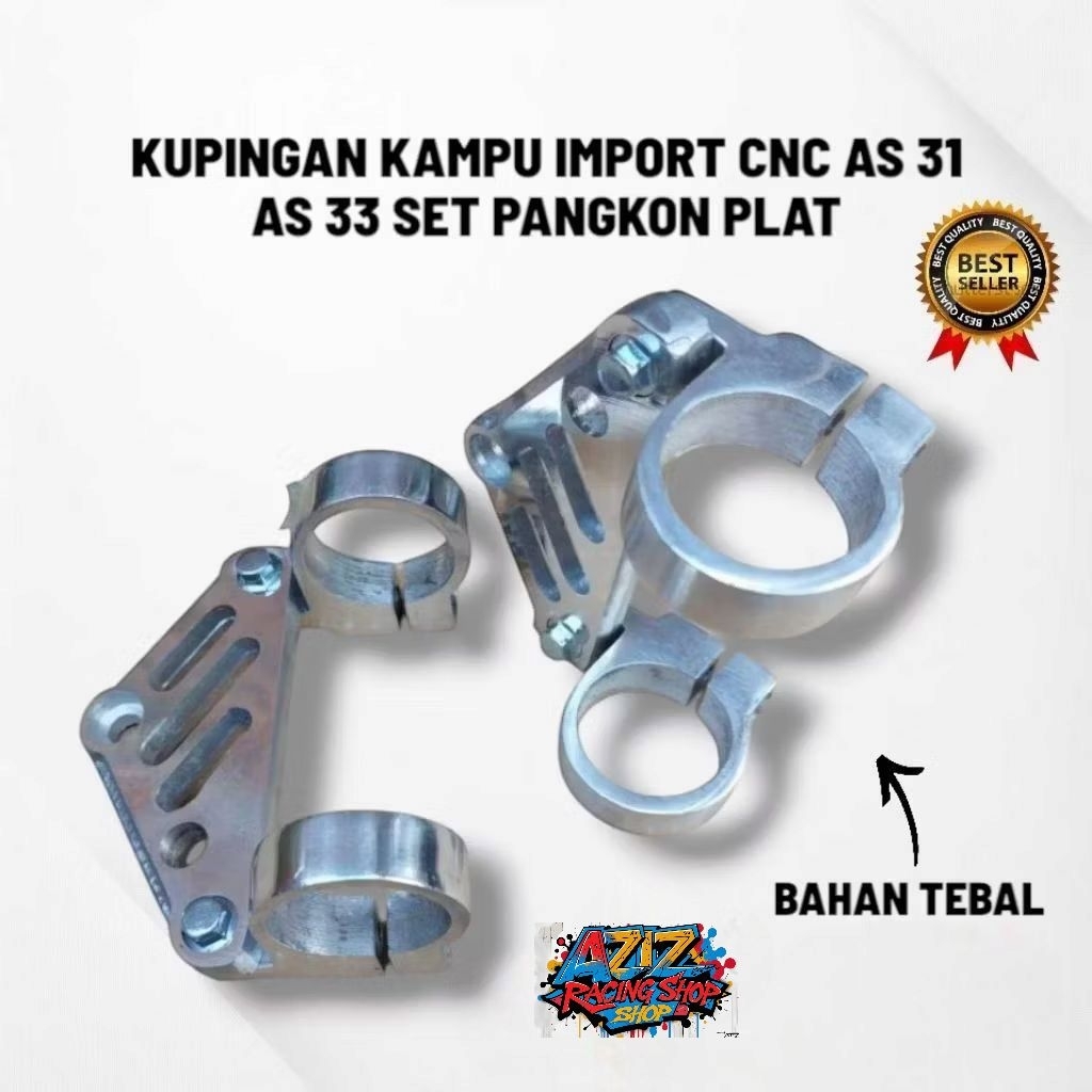 Pangkon Lampu Pesek Tralis CNC PNP CB GL Max Gl Pro MegaPro Tiger