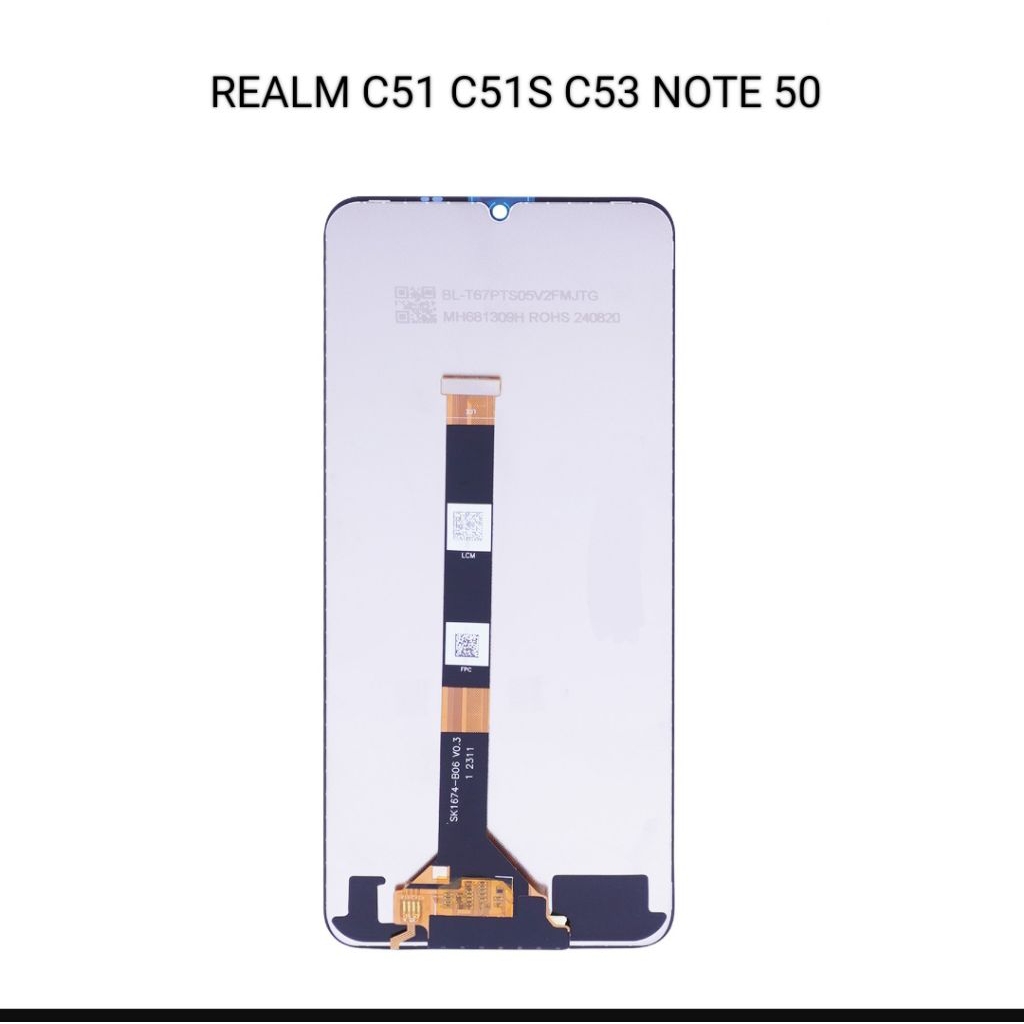 LCD TOUCHSCREEN REALM C51 C51S C53 NOTE 50 ORG