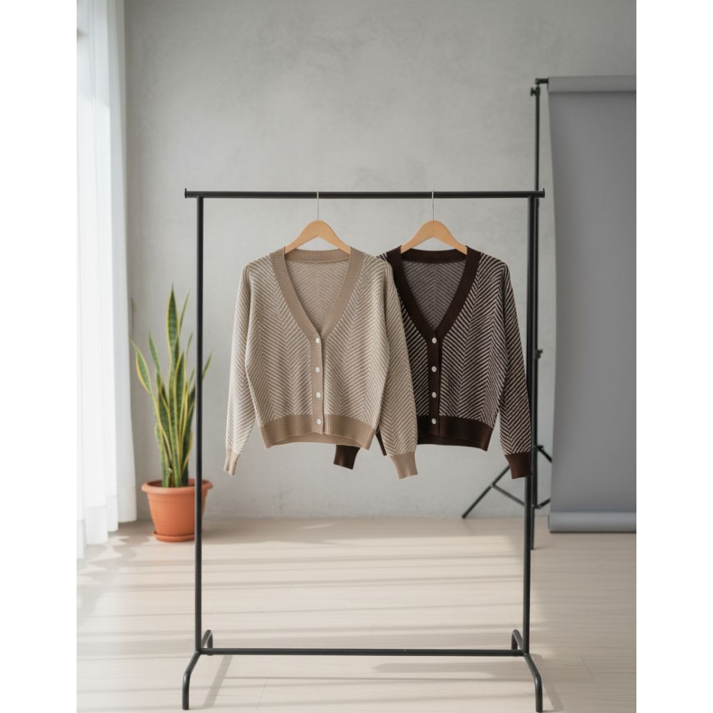 Kanaya cardigan stripe/cardigan