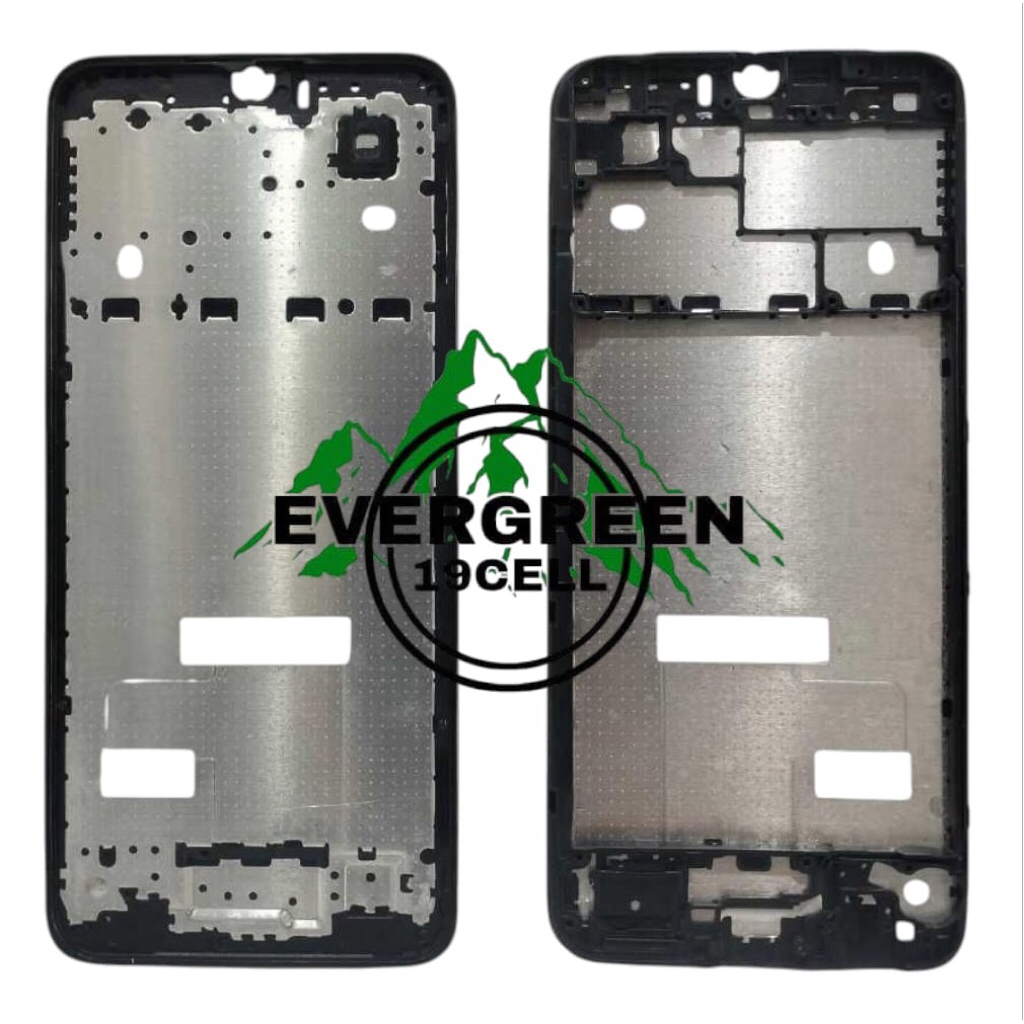 FRAME LCD REALME C30 / REALME C33 ( hitam ) DUDUKAN TATAKAN TULANG TENGAH LCD REALME C33 / REALME C3