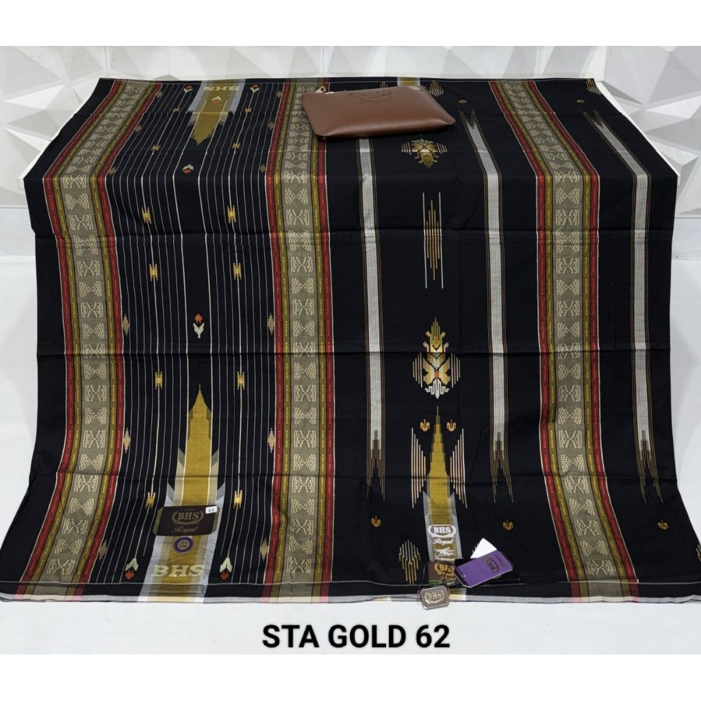 Sarung bhs Royal Motif STA STB SCA kualitas gold dan silver