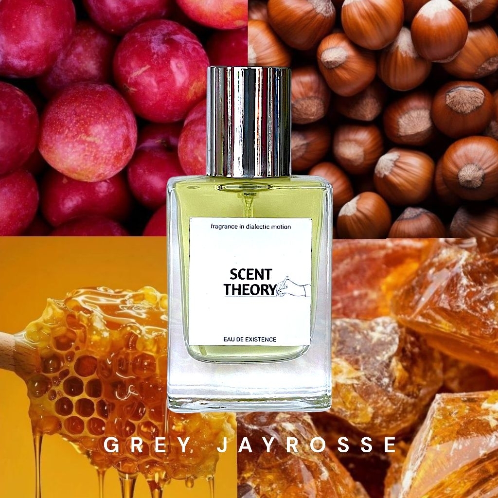 (GREY JYROSE) Parfum Pria wangi Tahan Lama Aroma Woody, Sweet, Honey,Fruity