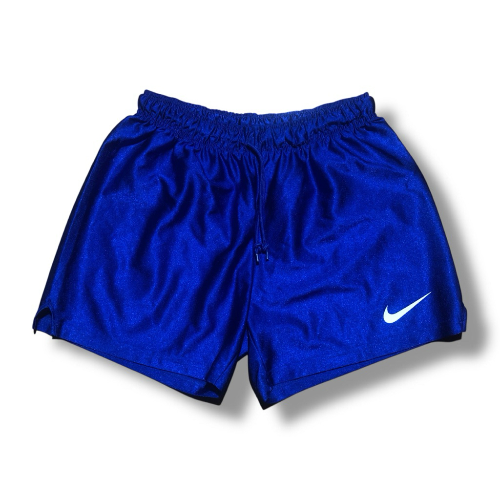 Vintage Nike Blue Small Swoosh Short Pants