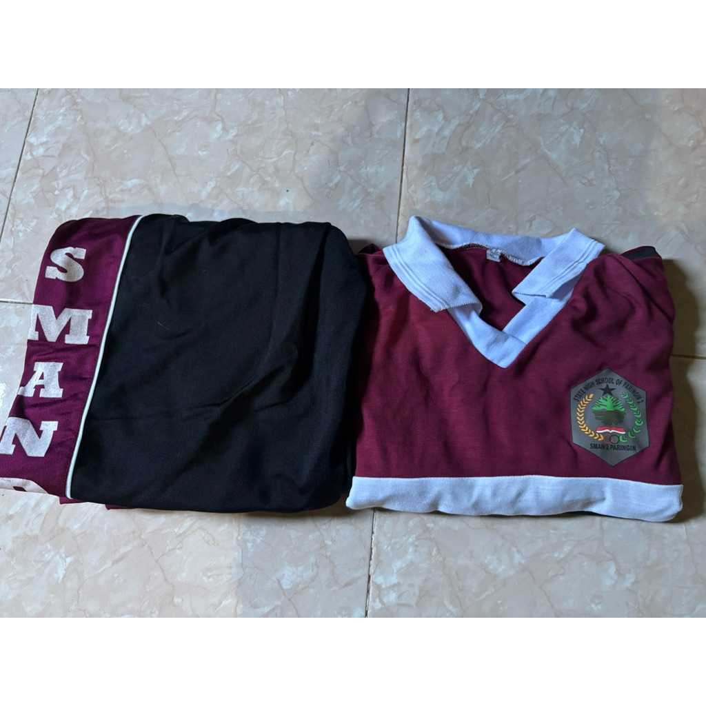 NEW Baju Seragam Olahraga Sekolah SMAN 2 PARINGIN