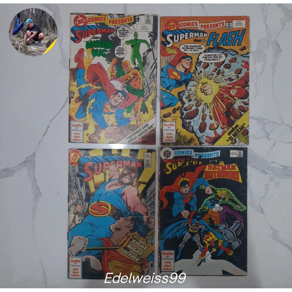 4 Komik Jadul Superman