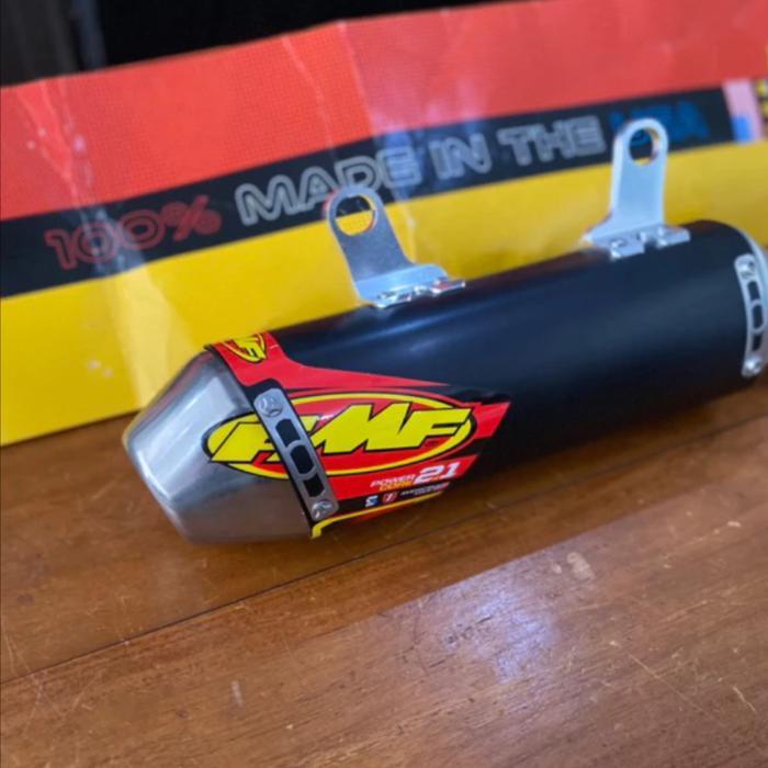 Knalpot FMF KTM 2024 KTM PowerParts FMF Powercore 2.1 Silencer KTM Husqvarna 250300 EXC 2024 – A4400
