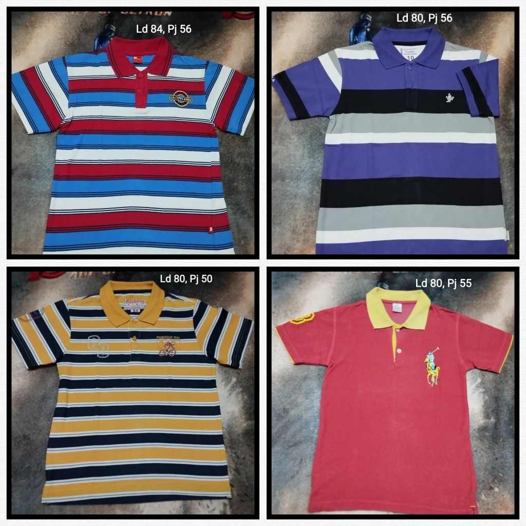 Preloved kaos polo anak