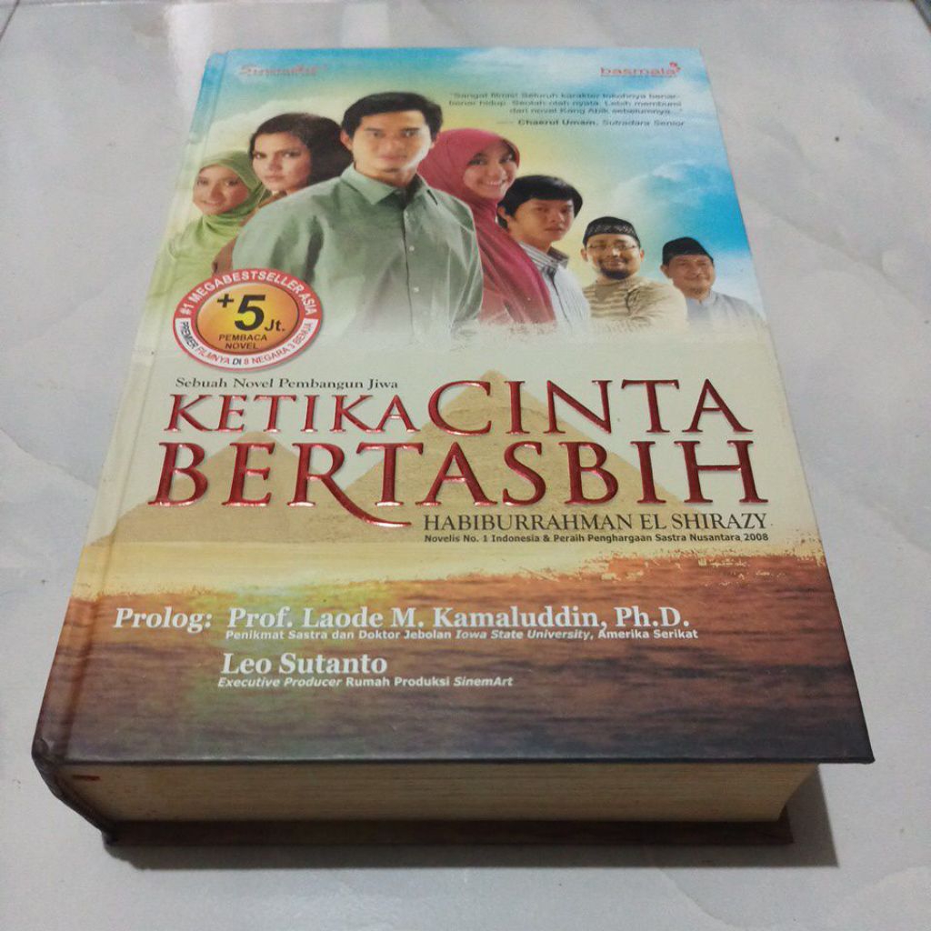 novel ketika cinta bertasbih - novel original