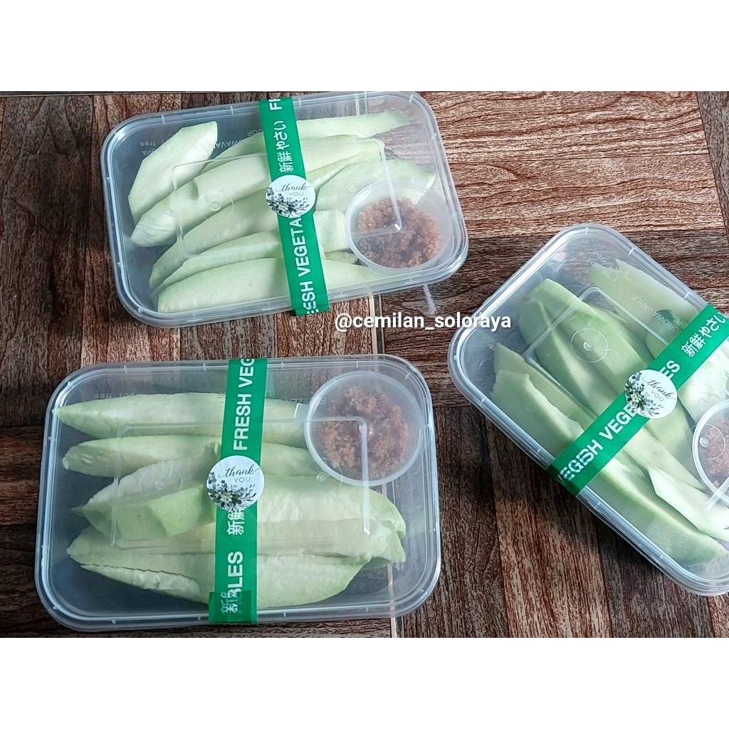 Rujak Mangga Kiojay Kupas Murah Plus Bumbu Bangkok