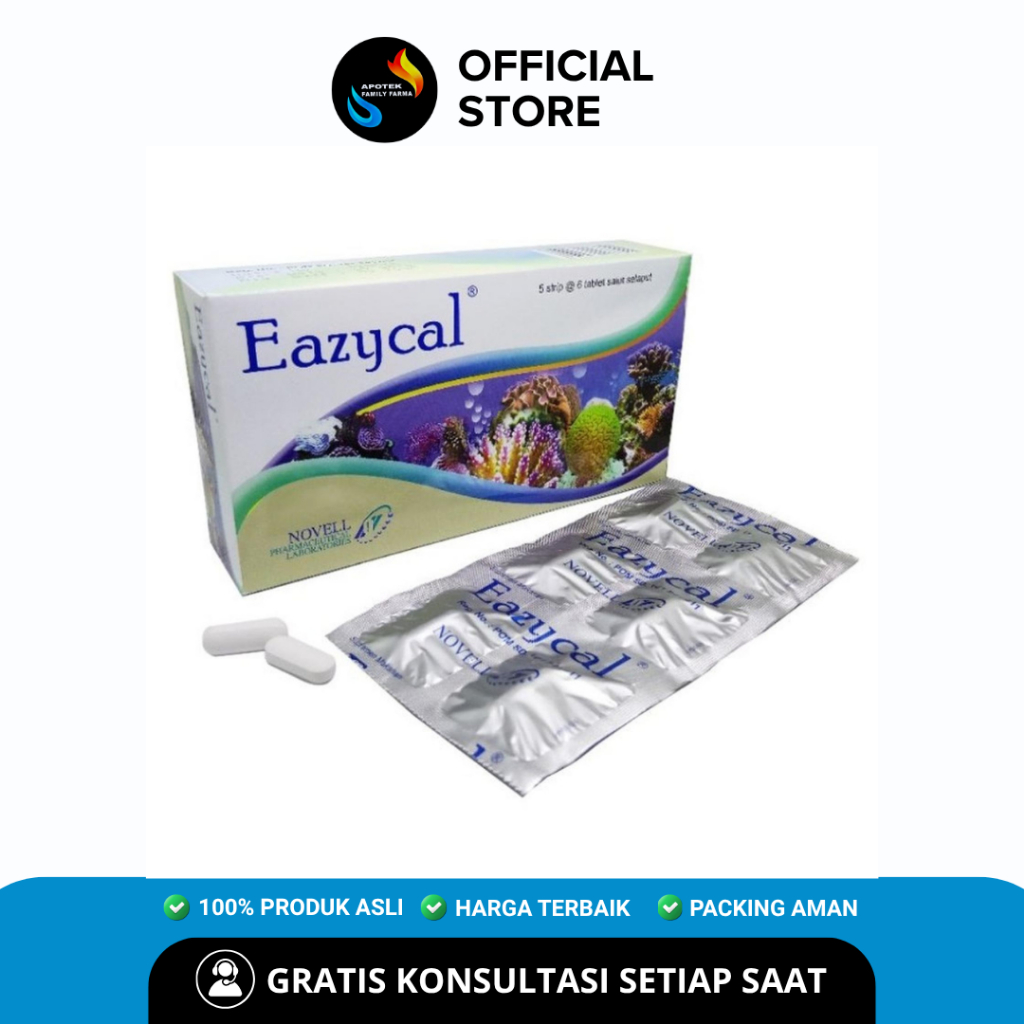 FAMILY FARMA - EazyCal Strip ISI 6 Tablet