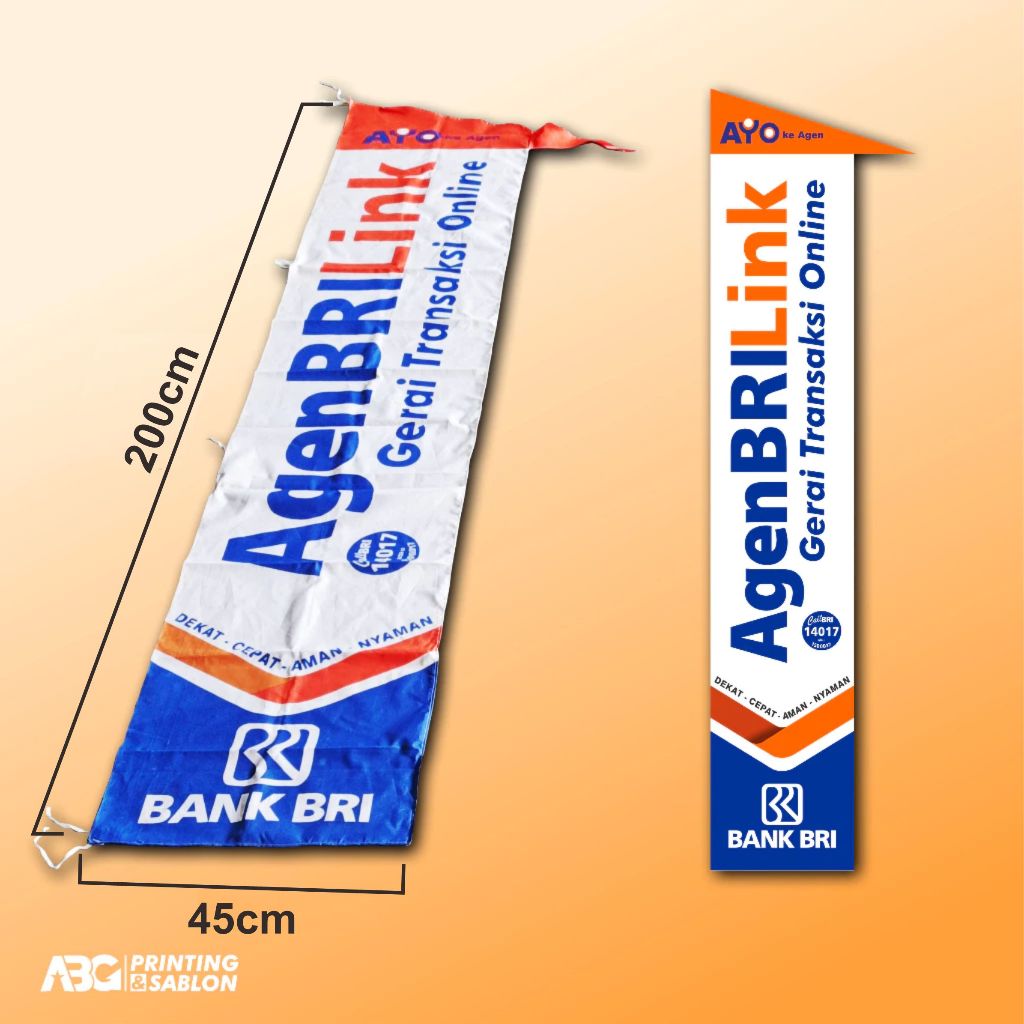 UMBUL - UMBUL BRI || UMBUL AGEN BRILINK UK. 2 METER || Sablon Manual Finishing Jahit & Tali MURAH