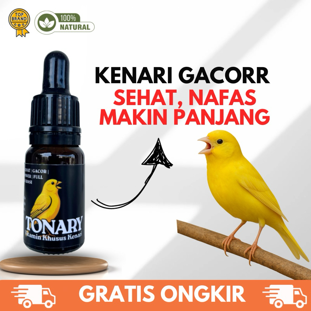 TONARY Vitamin Burung Kenari Gacor dan sehat