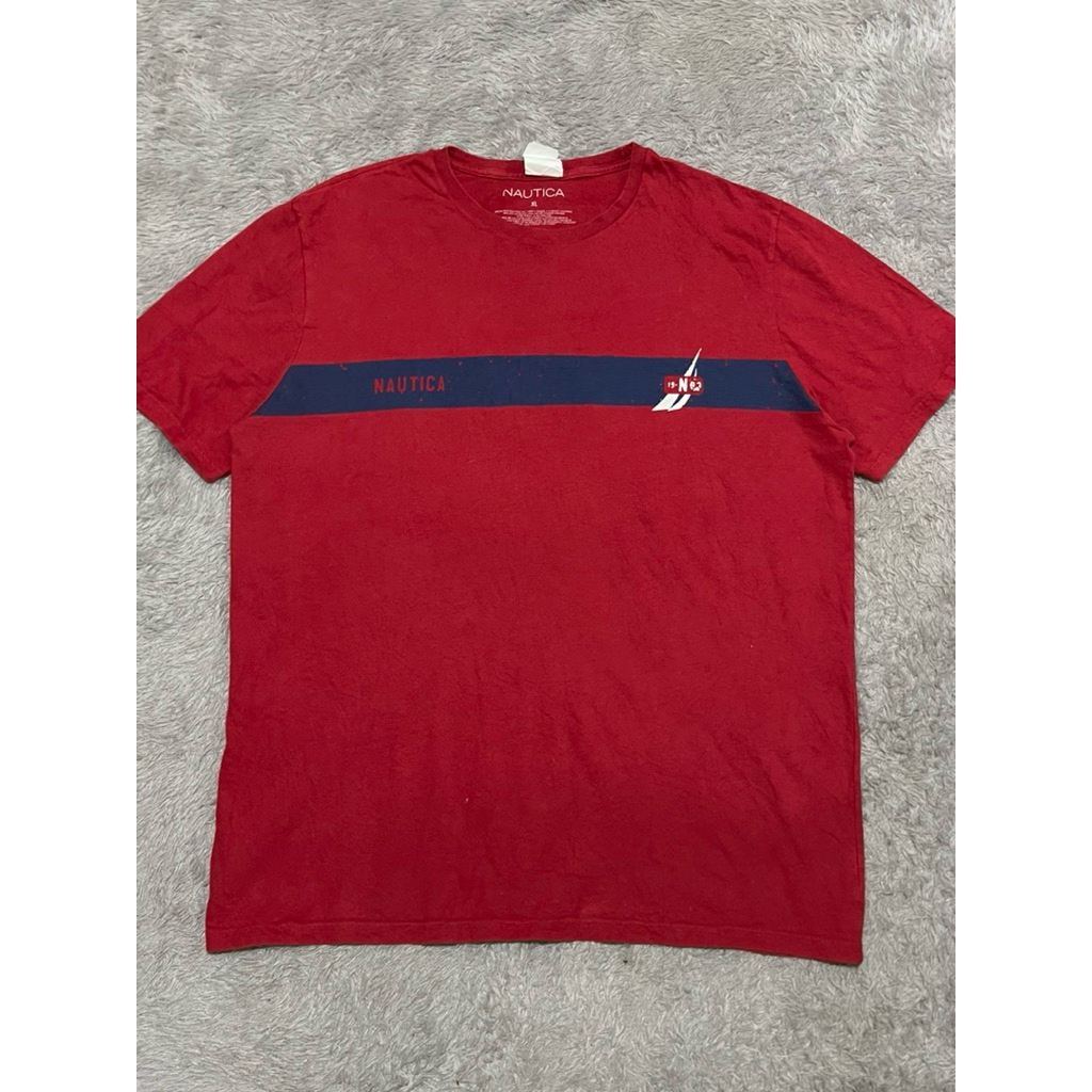 kaos nautica original second preloved