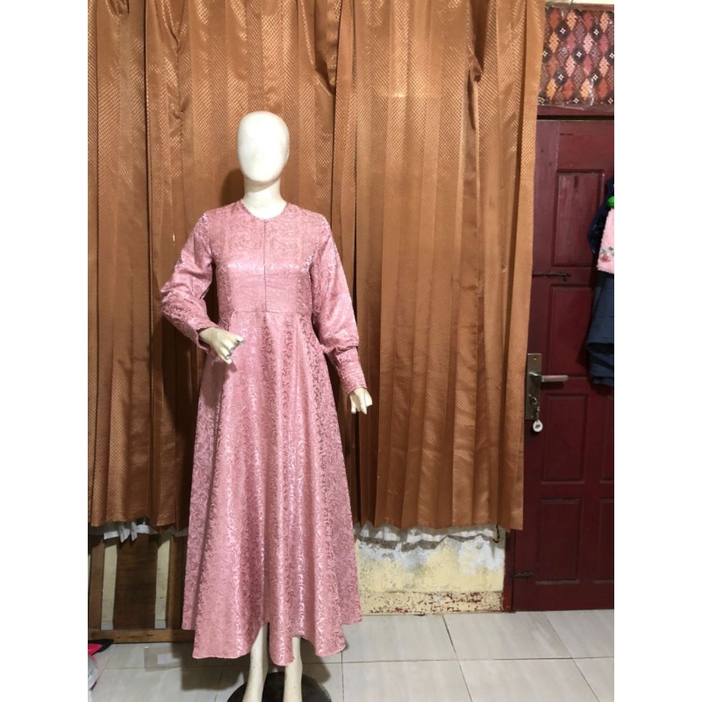 Preloved gamis bahan jaguar