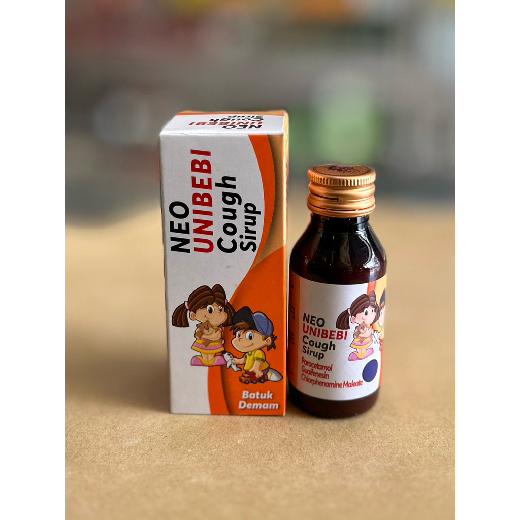 Unibebi Cough sirup anak untuk Batuk dan Demam 60 ml